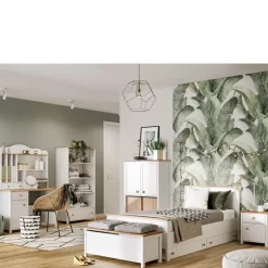 Meble Młodzieżowe|Łóżka Młodzieżowe></noscript>lenart. Łóżko młodzieżowe ze stelażem i materacem 90x200 cm STORY