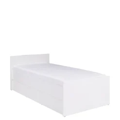 Łóżka Ze Stelażem|Łóżka Z Zagłówkiem>MARIDEX Łóżko nowoczesne do pokoju młodzieżowego 80x200 cm COSTA biały