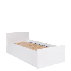 Łóżka Ze Stelażem|Łóżka Z Zagłówkiem></noscript>MARIDEX Łóżko nowoczesne do pokoju młodzieżowego 80x200 cm COSTA biały
