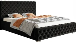 Łóżka Młodzieżowe|Łóżka Dziecięce>Riban Łóżko pikowane młodzieżowe 90x200 cm QUINTE z pojemnikiem na pościel