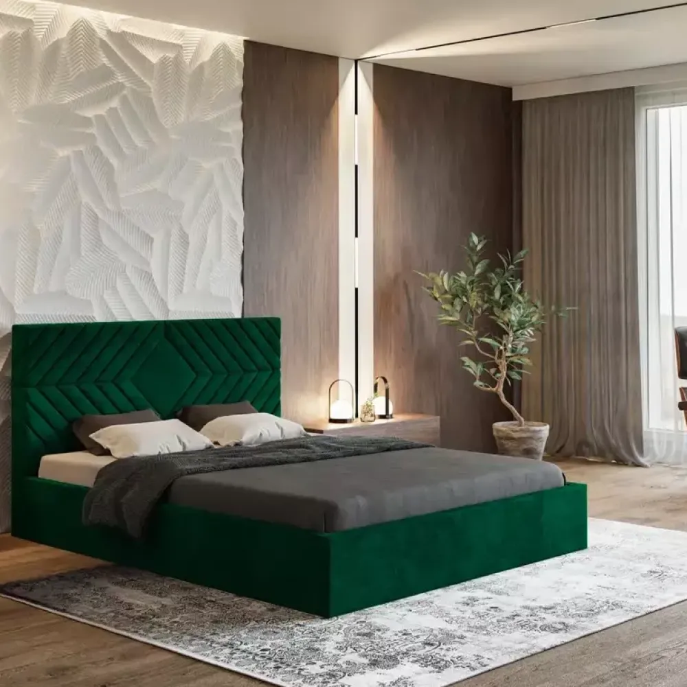 Łóżka Młodzieżowe|Łóżka Z Zagłówkiem>Riban Łóżko podwójne 160x200 cm PUBUS