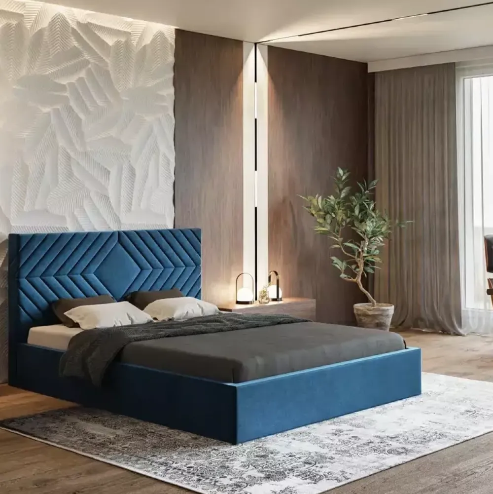 Łóżka Młodzieżowe|Łóżka Z Zagłówkiem>Riban Łóżko podwójne 160x200 cm PUBUS