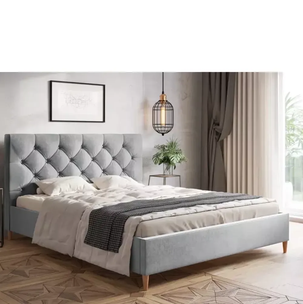 Łóżka Młodzieżowe|Łóżka Na Nóżkach>Riban Łóżko podwójne 140x200 cm TIBUS