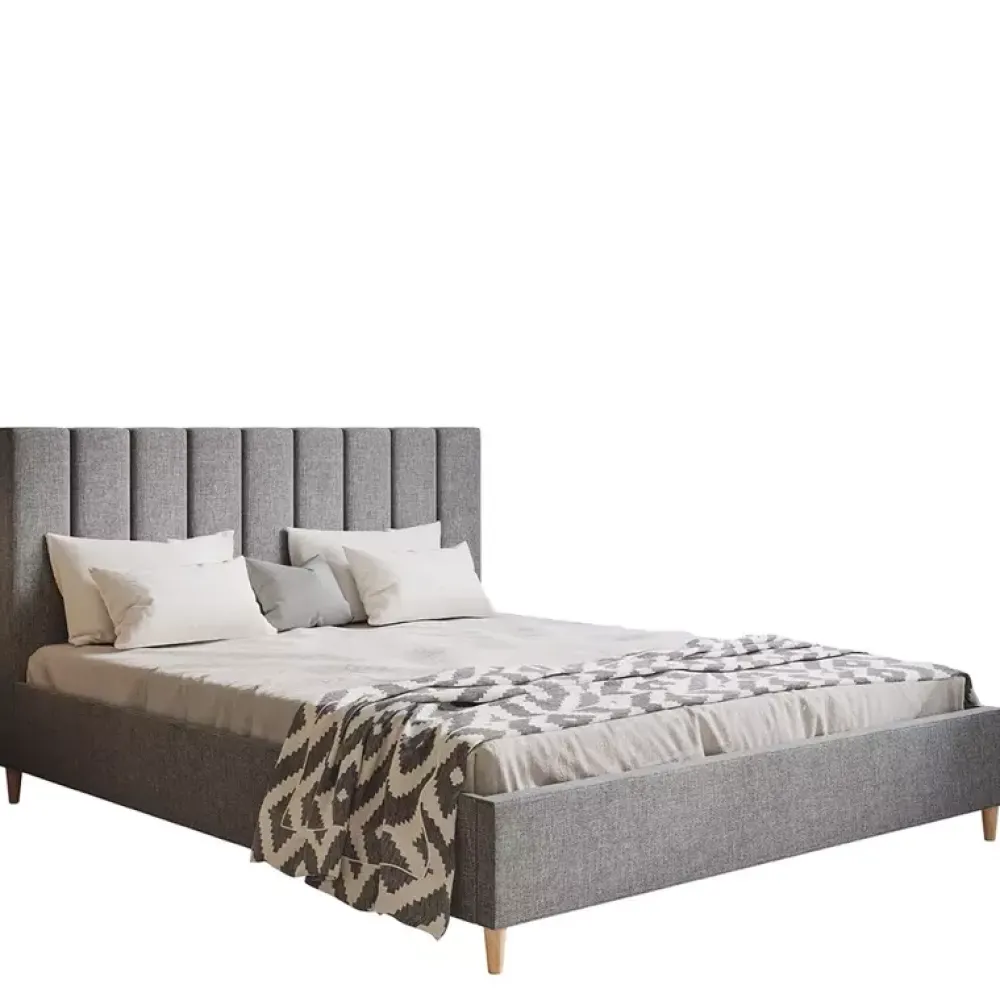 Łóżka Młodzieżowe|Łóżka Na Nóżkach>Riban Łóżko podwójne z zagłówkiem 120x200 cm JESTER