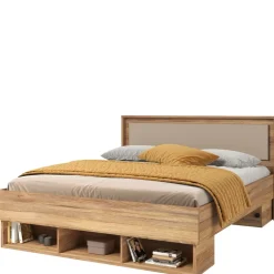 Meble Młodzieżowe|Łóżka Młodzieżowe>Helvetia Łóżko skrzyniowe 160x200 cm z półkami IMPRESSIO