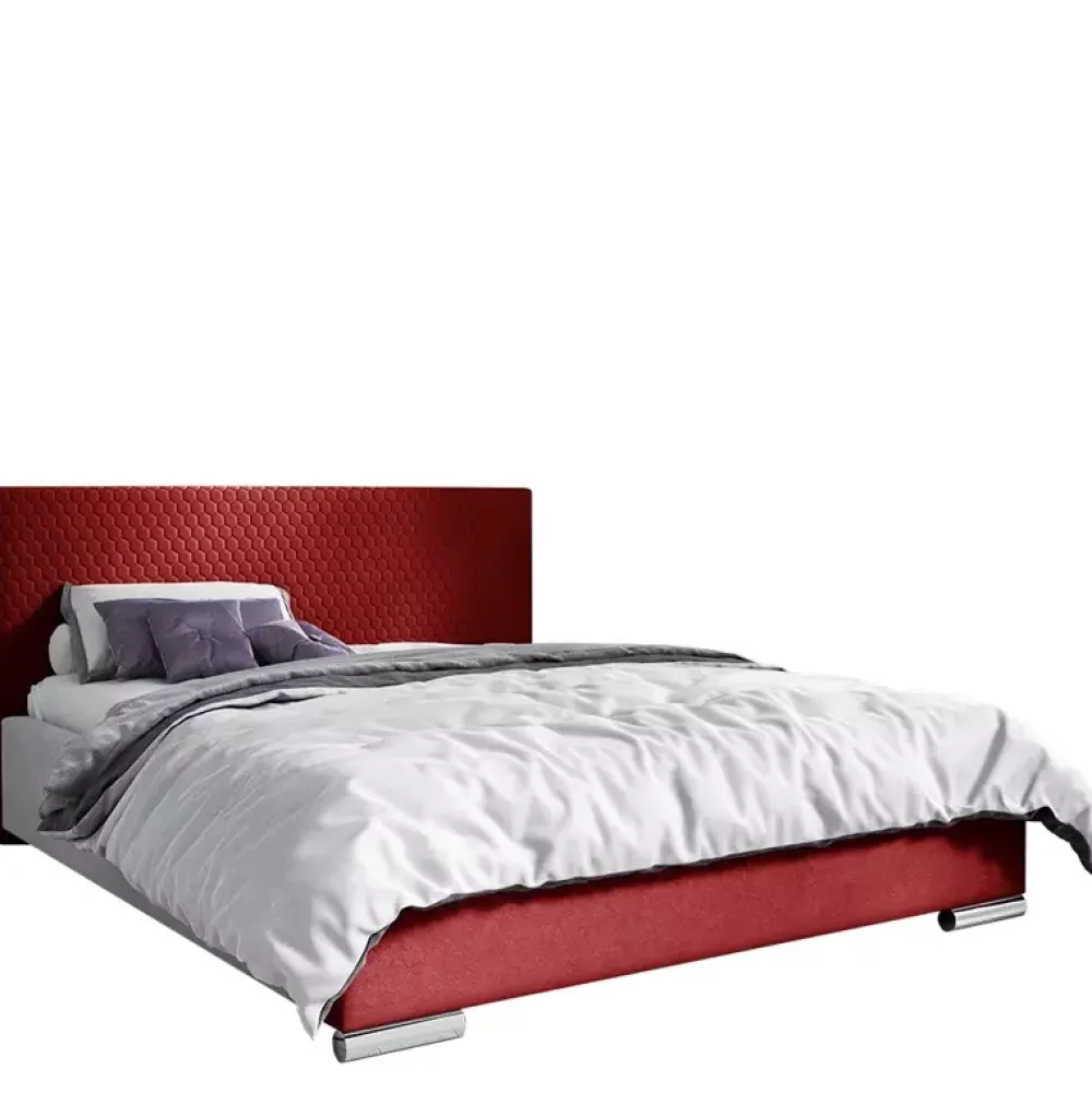 Łóżka Młodzieżowe|Łóżka Z Zagłówkiem>Gruszka Łóżko sypialniane tapicerowane 160x200 CHICAGO