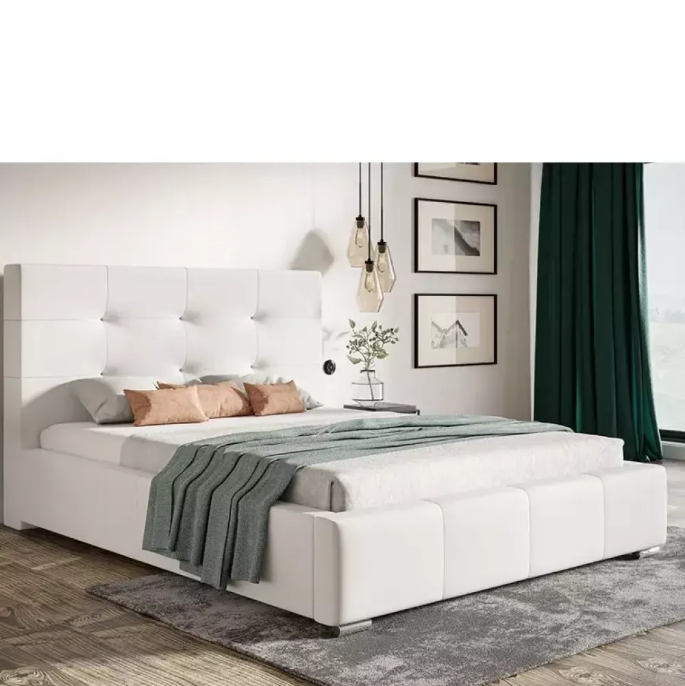 Łóżka Młodzieżowe|Łóżka Z Pojemnikiem>Riban Łóżko sypialniane 140x200 cm PRANS