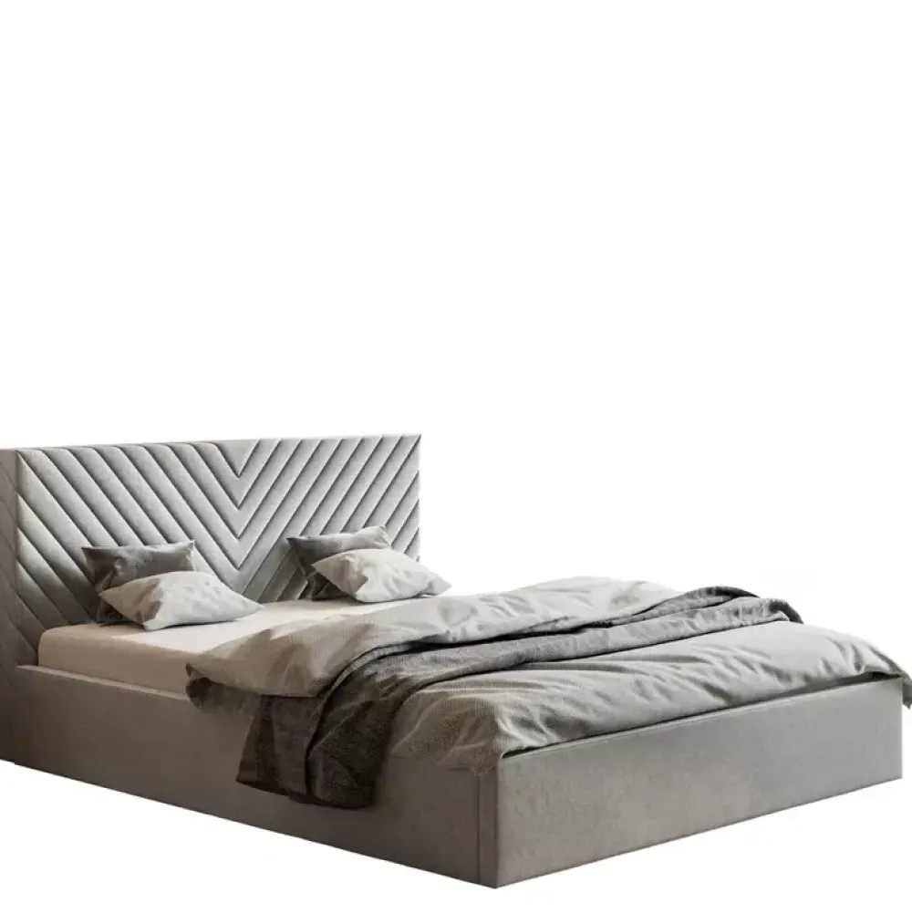 Łóżka Młodzieżowe|Łóżka Z Zagłówkiem>Riban Łóżko sypialniane 160x200 cm REBURY