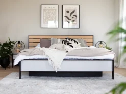 Łóżka Małżeńskie|Łóżka Ze Stelażem><noscript><img width=