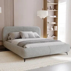 Łóżka Ze Stelażem|Łóżka Na Nóżkach>UNISTYL MEBLE Łóżko sypialniane 160x200 z pojemnikiem na pościel MALI