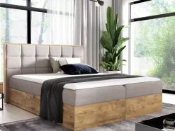 Łóżka Młodzieżowe|Łóżka Małżeńskie></noscript>Gruszka Łóżko sypialniane z pojemnikiem 160x200 VODICE