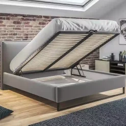 Łóżka Młodzieżowe|Łóżka Z Zagłówkiem>COMFORTEO Łóżko tapicerowane do sypialni 160x200 WINTER