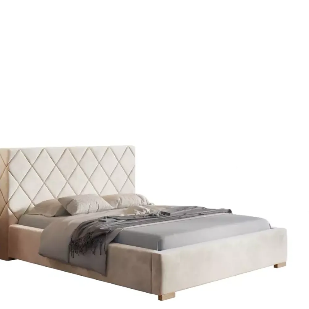 Łóżka Młodzieżowe|Łóżka Dziecięce>Riban Łóżko tapicerowane do sypialni 120x200 cm STRALO