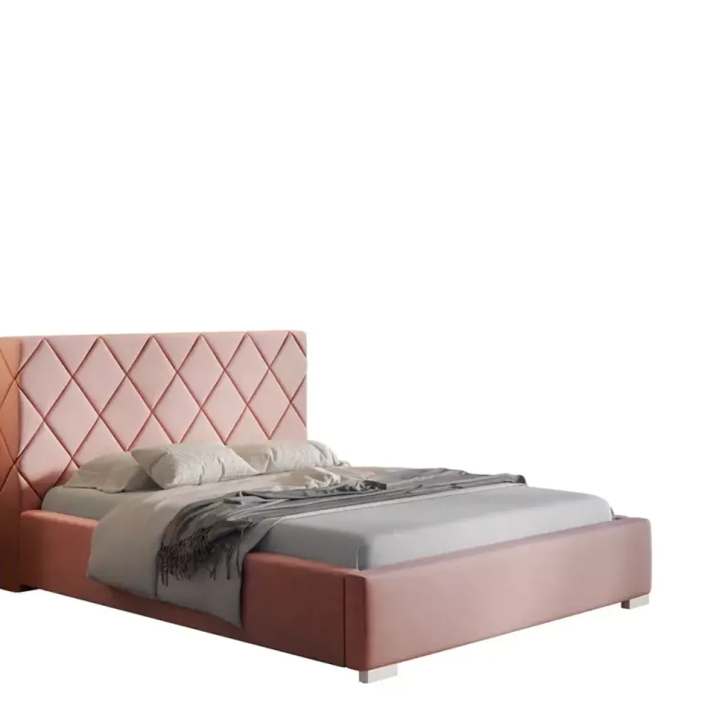 Łóżka Młodzieżowe|Łóżka Dziecięce>Riban Łóżko tapicerowane do sypialni 120x200 cm STRALO