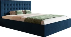 Łóżka Młodzieżowe|Łóżka Z Zagłówkiem>Riban Łóżko tapicerowane podwójne 160x200 cm HARK