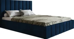 Łóżka Młodzieżowe|Łóżka Z Zagłówkiem>Riban Łóżko tapicerowane sypialniane 160x200 cm ze stelażem i pojemnikiem PASOT