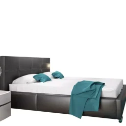 Łóżka Z Zagłówkiem|Łóżka Białe>Gruszka Łóżko tapicerowane 180x200 białe KAIR