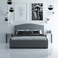 Łóżka Z Zagłówkiem|Łóżka Z Pojemnikiem>Laaph Studio Łóżko tapicerowane 180x200 BONA