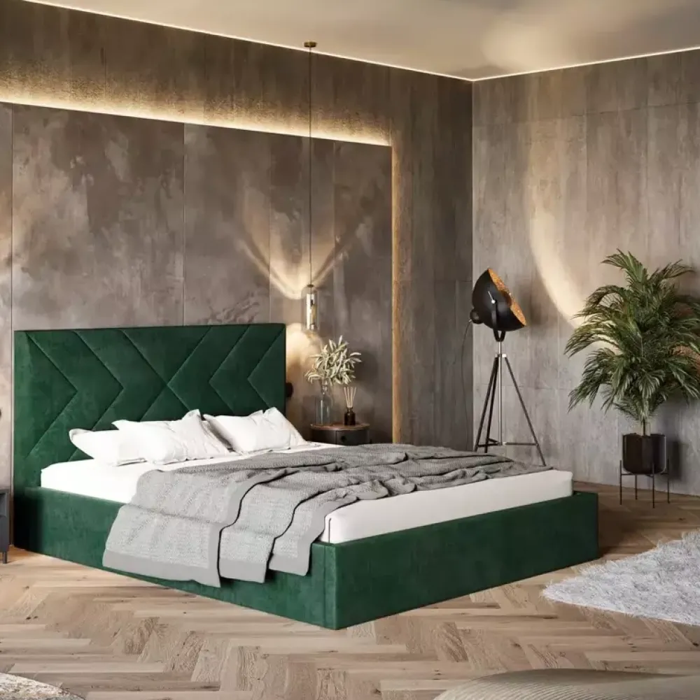 Meble Dla Dzieci|Łóżka Młodzieżowe>Riban Łóżko tapicerowane 120x200 cm BATOR