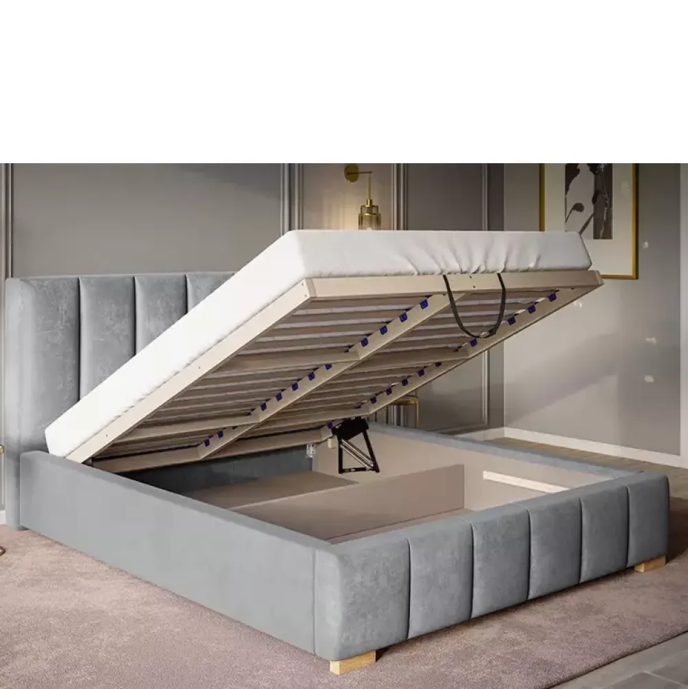 Łóżka Młodzieżowe|Łóżka Z Zagłówkiem>Riban Łóżko tapicerowane 140x200 cm CAND