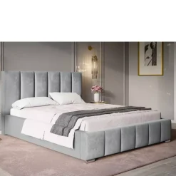 Łóżka Z Zagłówkiem|Łóżka Z Pojemnikiem>Riban Łóżko tapicerowane 200x200 cm CAND