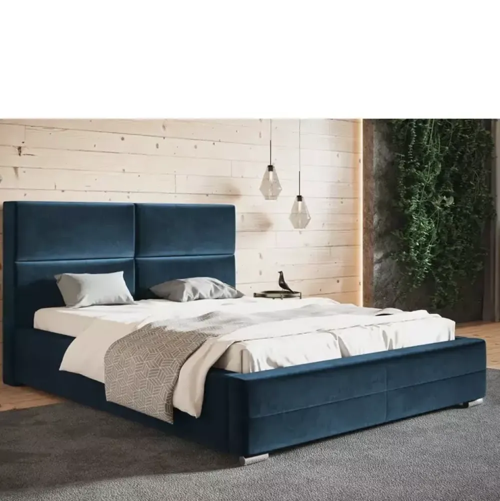 Łóżka Młodzieżowe|Łóżka Z Pojemnikiem>Riban Łóżko tapicerowane 160x200 cm CENTOS