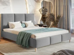 Łóżka Młodzieżowe|Łóżka Na Nóżkach>Riban Łóżko tapicerowane 140x200 cm do sypialni LIMBO nowoczesne