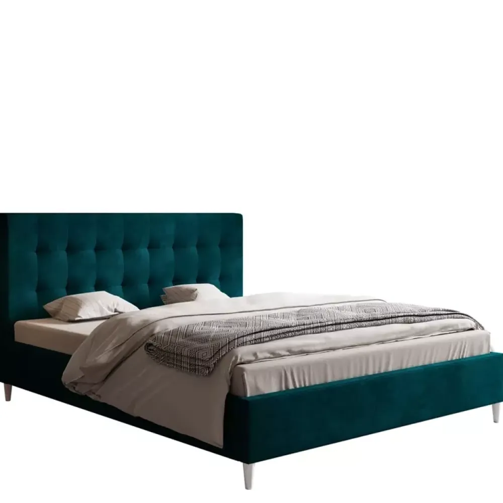 Łóżka Młodzieżowe|Łóżka Dziecięce>Riban Łóżko tapicerowane 120x200 cm do sypialni DRACO