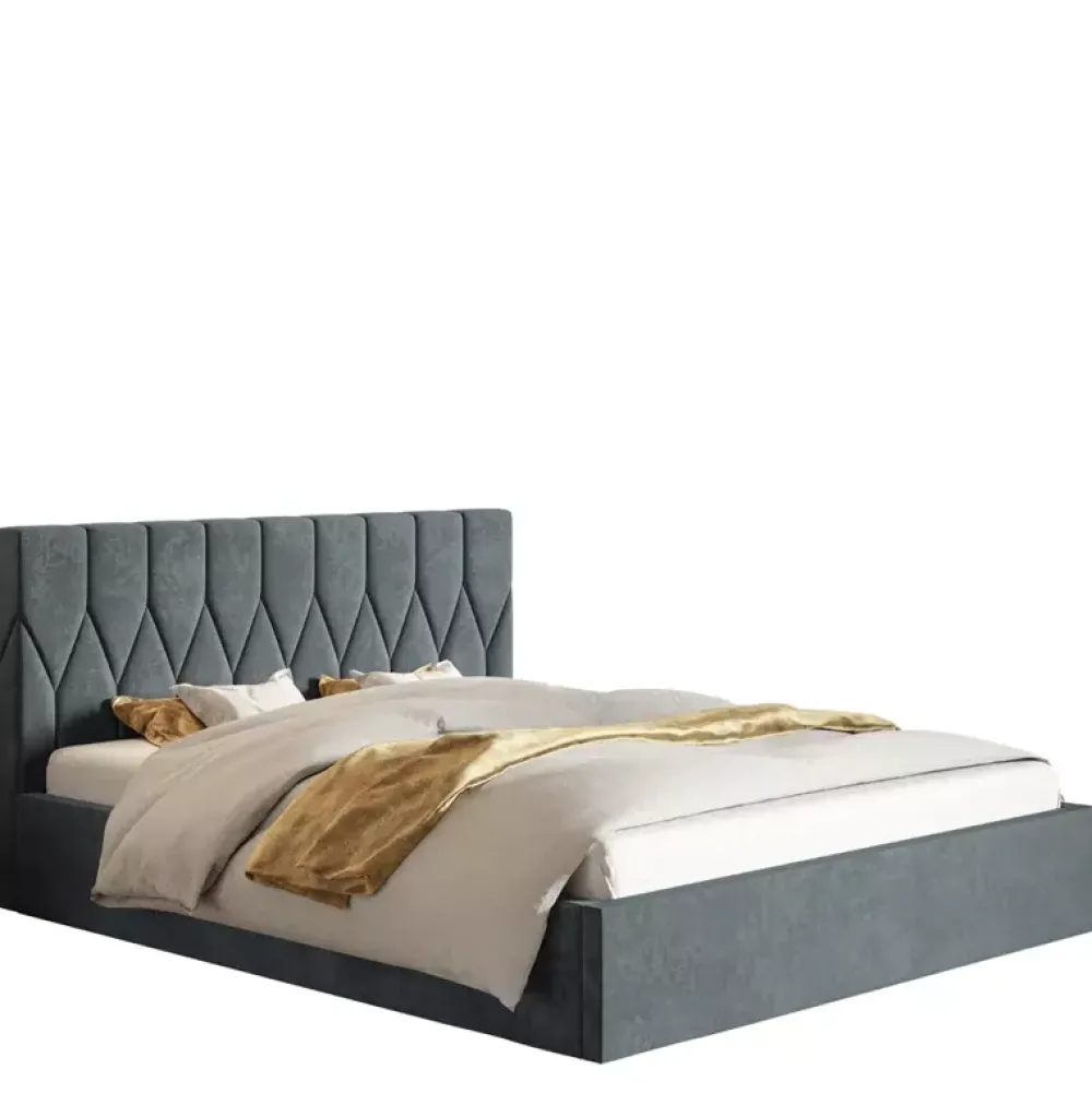 Łóżka Młodzieżowe|Łóżka Z Zagłówkiem>Riban Łóżko tapicerowane 140x200 cm FRANTA