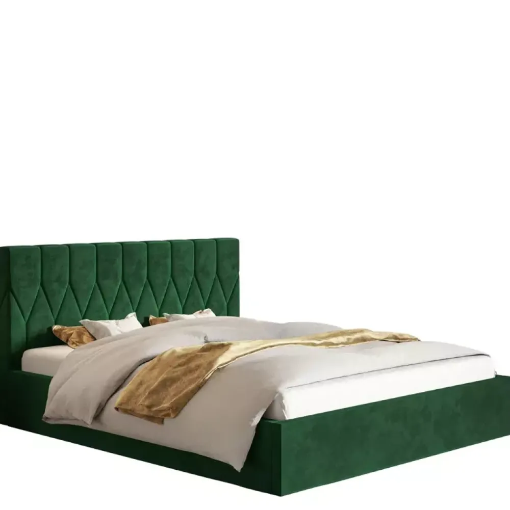 Łóżka Młodzieżowe|Łóżka Z Zagłówkiem>Riban Łóżko tapicerowane 140x200 cm FRANTA