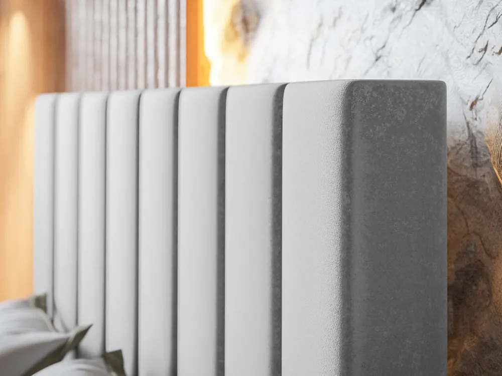 Łóżka Z Zagłówkiem|Łóżka Z Pojemnikiem>Riban Łóżko tapicerowane 180x200 cm PASOT ze stelażem i pojemnikiem