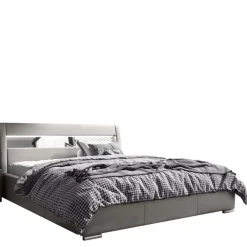 Łóżka Młodzieżowe|Łóżka Dziecięce>Gruszka Łóżko tapicerowane 120x200 czarne LAGOS