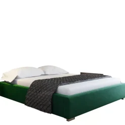 Łóżka Dwuosobowe|Łóżka Tapicerowane>Gruszka Łóżko tapicerowane 180x200 musztardowe PARYŻ