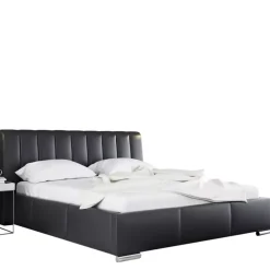 Łóżka Młodzieżowe|Łóżka Z Zagłówkiem>Gruszka Łóżko tapicerowane 160x200 szare MANILA