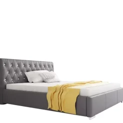 Łóżka Młodzieżowe|Łóżka Dziecięce></noscript>Gruszka Łóżko tapicerowane 120x200 zielone RYGA