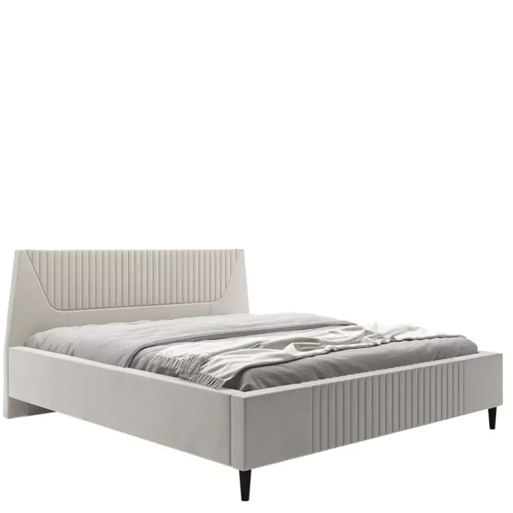 Łóżka Młodzieżowe|Łóżka Na Nóżkach>Laaph Studio Łóżko tapicerowane z pojemnikiem 140x200 ANUBIS