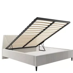 Łóżka Młodzieżowe|Łóżka Na Nóżkach>Laaph Studio Łóżko tapicerowane z pojemnikiem 140x200 ANUBIS