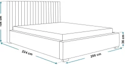 Łóżka Z Pojemnikiem|Łóżka Granatowe><noscript><img width=
