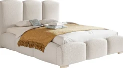 Łóżka Młodzieżowe|Łóżka Ze Stelażem>Riban Łóżko tapicerowane ze stelażem i pojemnikiem 140x200 cm CERDI