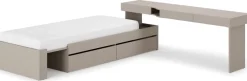 Meble Młodzieżowe|Zestawy Mebli Do Salonu>lenart. Łóżko WOOW 90x200 cm do pokoju młodzieżowego z biurkiem prawostronnym
