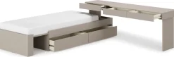 Meble Młodzieżowe|Zestawy Mebli Do Salonu>lenart. Łóżko WOOW 90x200 cm do pokoju młodzieżowego z biurkiem prawostronnym