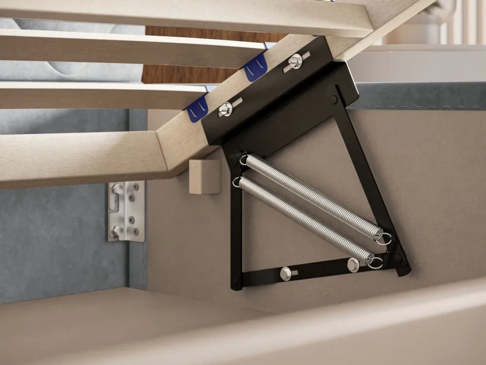 Łóżka Z Zagłówkiem|Łóżka Młodzieżowe>Riban Łóżko 140x200 cm z pojemnikiem na pościel VIVID