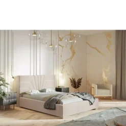 Łóżka Z Zagłówkiem|Łóżka Z Pojemnikiem></noscript>Riban Łóżko 180x200 cm BELES zielona butelka