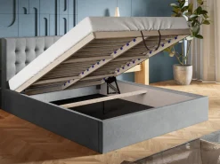 Łóżka Z Zagłówkiem|Łóżka Z Pojemnikiem>Riban Łóżko 180x200 cm do sypialni HARK