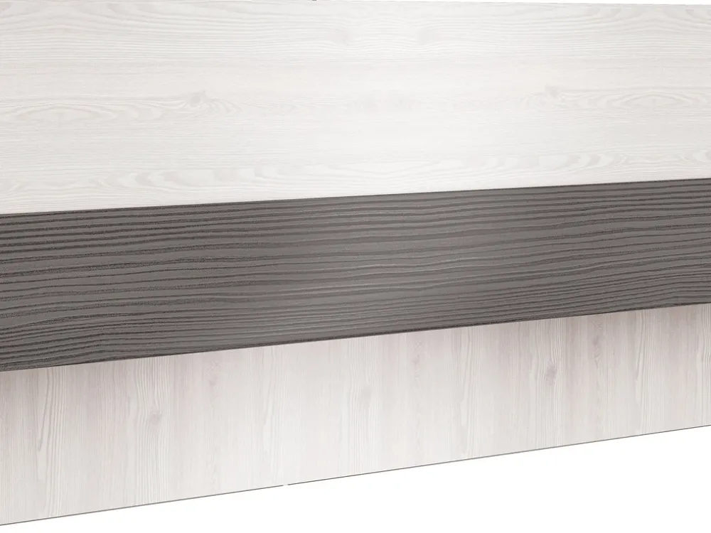 Łóżka Młodzieżowe|Łóżka Małżeńskie>ML Meble Łóżko 160x200 cm do sypialni z pojemnikiem na pościel BLANCO