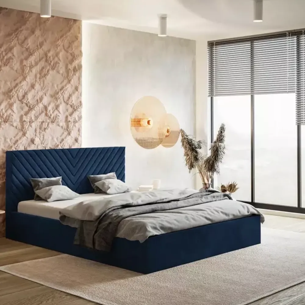 Łóżka Z Zagłówkiem|Łóżka Z Pojemnikiem>Riban Łóżko 180x200 cm podwójne REBURY