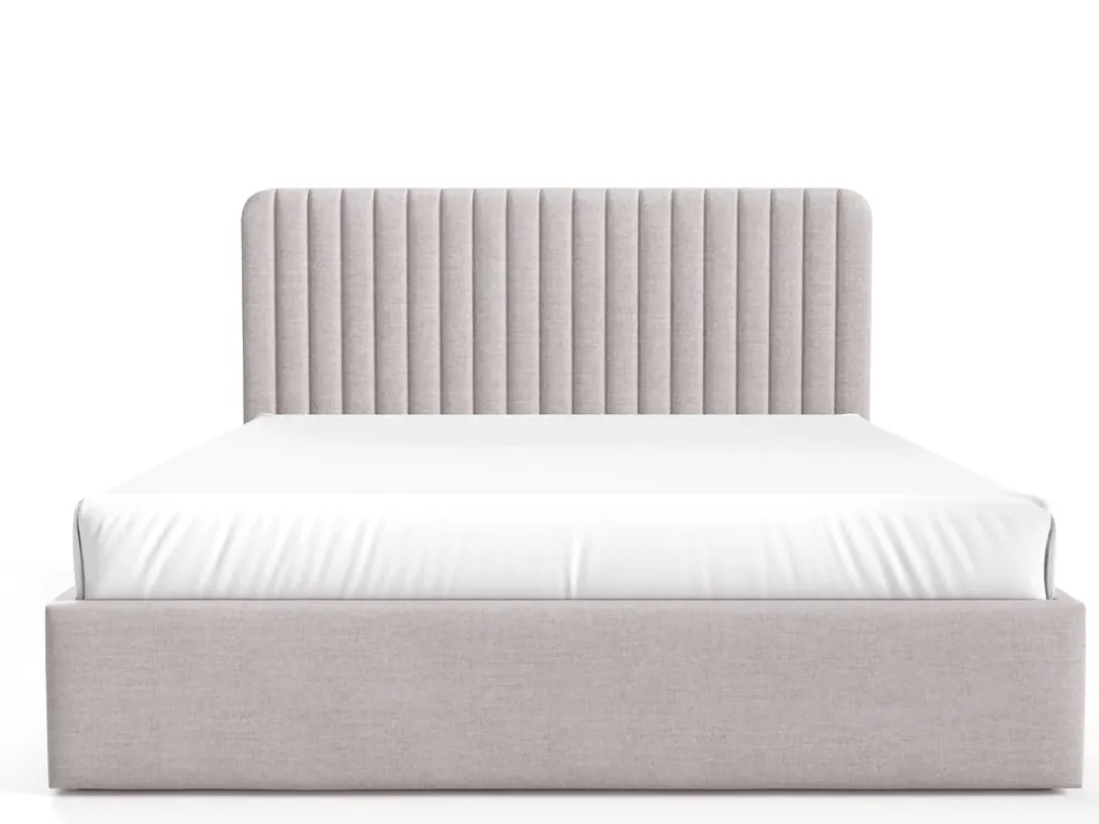 Łóżka Młodzieżowe|Łóżka Z Zagłówkiem>Gruszka Łóżko 160x200 cm z pojemnikiem BELIVO tapicerowane