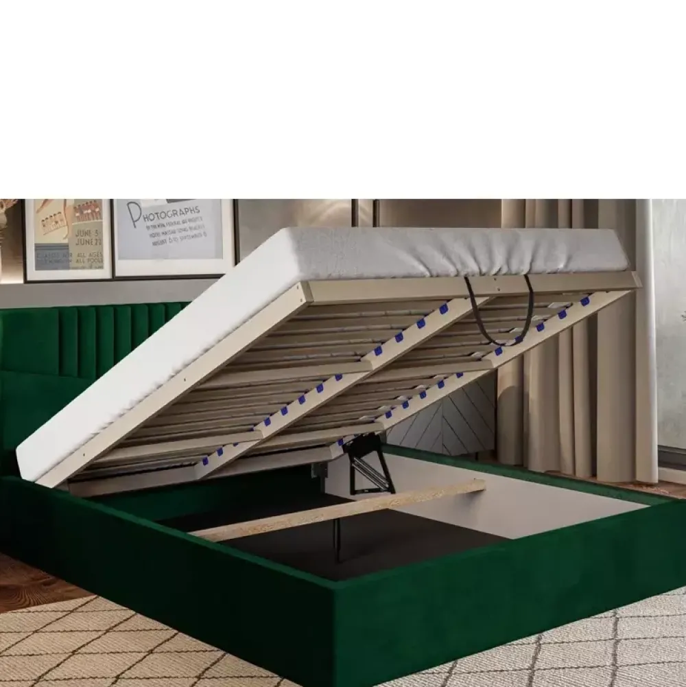 Łóżka Młodzieżowe|Łóżka Z Zagłówkiem>Riban Łóżko 140x200 cm z pojemnikiem ORIATA