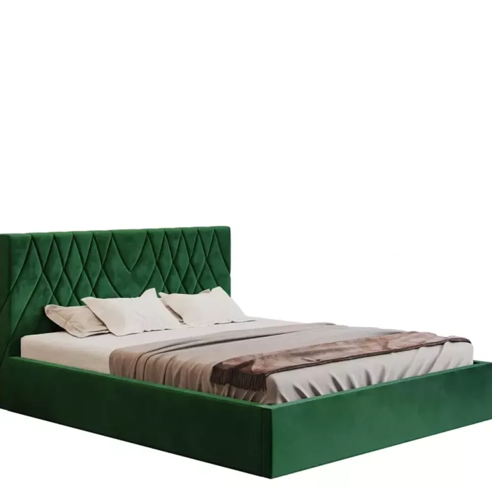 Łóżka Z Zagłówkiem|Łóżka Z Pojemnikiem>Riban Łóżko 180x200 cm z pojemnikiem SHELES