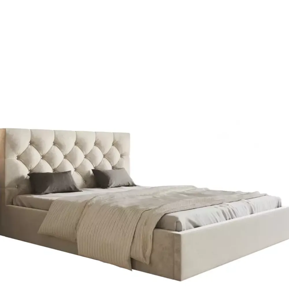 Łóżka Młodzieżowe|Łóżka Z Zagłówkiem>Riban Łóżko 140x200 cm z pojemnikiem TESAR